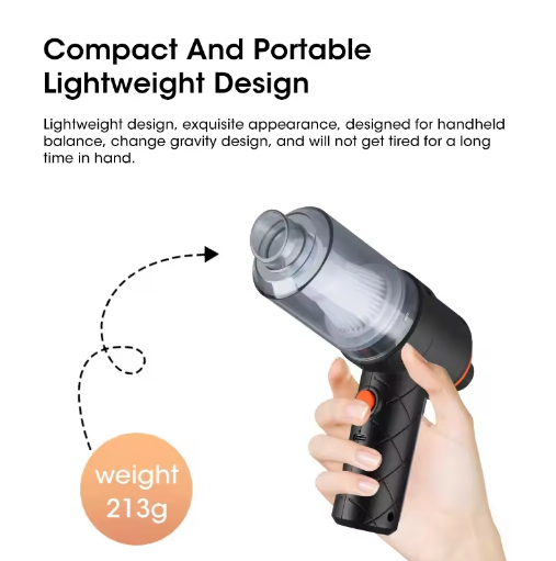 Miniatúra: MIUI Mini Cordless Handheld Vacuum Cleaner for Car, Home, Keyboard, USB Recharge