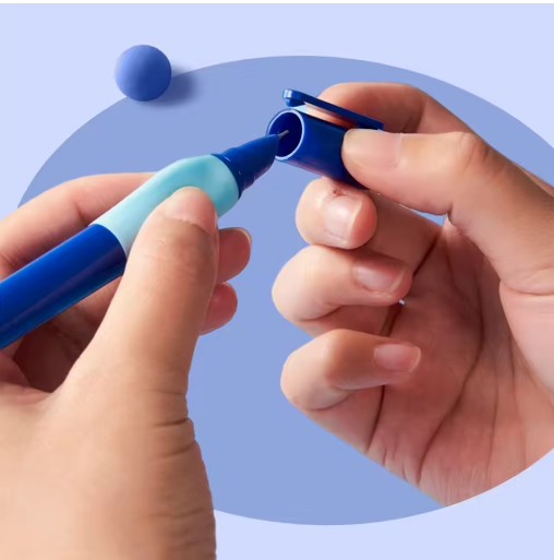 Miniatúra: Grip Posture Correction Pen – Soft Rubber Grip, Replaceable Ink Sac, 0.38MM Tip,