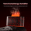 Thumbnail: Colorful Flame Aroma Diffuser USB Humidifier Essential Oil Diffuser for Home and