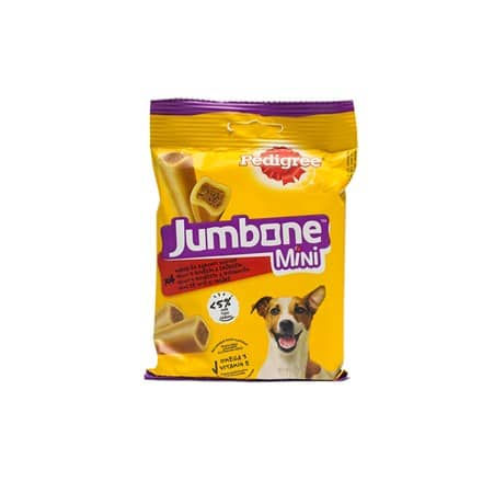 Pedigree Jumbone Mini Beef 160g - Tasty Dog Chew for Small Dogs