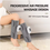 Miniatúra: Electric Shiatsu Neck and Back Massager with Heating, Vibration, and Airbag Trac