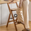 Thumbnail: Foldable 2-in-1 Step Stool Multifunctional Ladder for Kitchen Bathroom Home Use