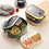 Thumbnail: Double-layer Lunch Box with Fork and Spoon, Microwave Safe, Portable Fruit Food
