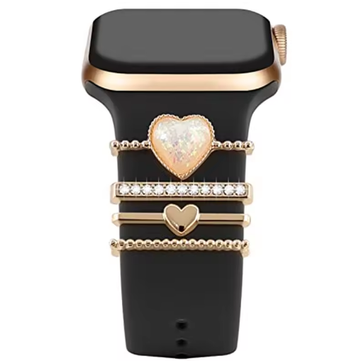 Decoration for Apple Watch Band 9/8/7/6/3 SE Diamond Jewelry Charms Accessories