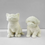 Thumbnail: Cute Animal Sitting Cat and Dog Scented Candle Silicone Mold for Home Decor