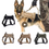 Miniatúra: Tactical Dog Harness Military Adjustable Vest Pet Training Set for Small Medium