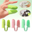 Thumbnail: Dog Toothbrush for Bad Breath Care - Super Soft Double Finger TPR Pet Teeth Clea