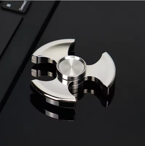 Miniatúra: Stainless Steel Fidget Spinner Stress Relief Toy EDC Hand Gyro for Anxiety