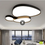 Thumbnail: Modern LED Ceiling Light Nordic Style Lamp Fixture for Living Room or Bedroom