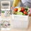 Thumbnail: Removable Colander Refrigerator Crisper Storage Box for Fruits and Vegetables