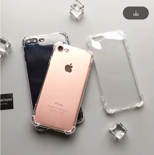 Clear Soft TPU Case for iPhone 6 7 8 Plus XR XS Max 11 12 13 Pro Max SE