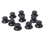 Thumbnail: PS4 Analog Thumbstick Covers 3D Shell Caps Mushroom Joystick 10pcs Set Black