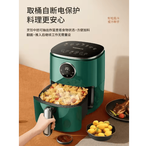 Miniatúra: 8L Air Fryer Oven, Large Capacity, LCD Touch, Multifunctional, Smart, Auto, Hous