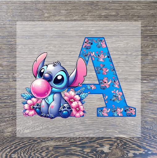 Miniatúra: Disney Stitch Cartoon Iron-On Patch for Boys and Girls Clothes Gift