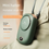 Thumbnail: Portable Neck Fan USB Rechargeable Bladeless Fan with Digital Display and Quiet
