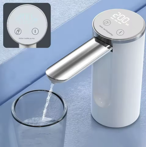 Thumbnail: Automatic Electric Water Pump USB Rechargeable Water Dispenser for Bottle with S