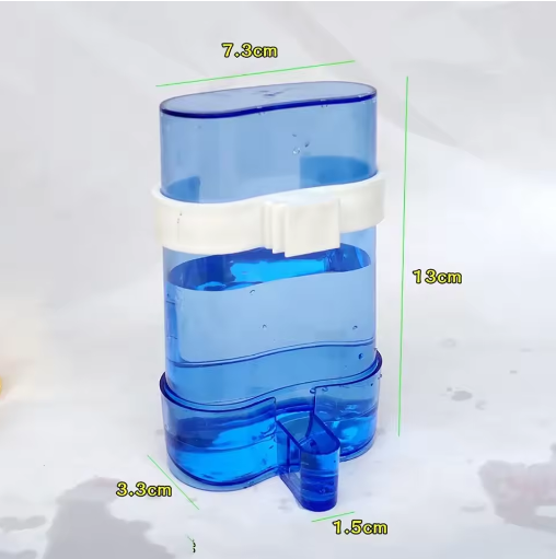 Thumbnail: Automatic Bird Water Dispenser and Food Feeder for Parrot Cage Accessories Yello