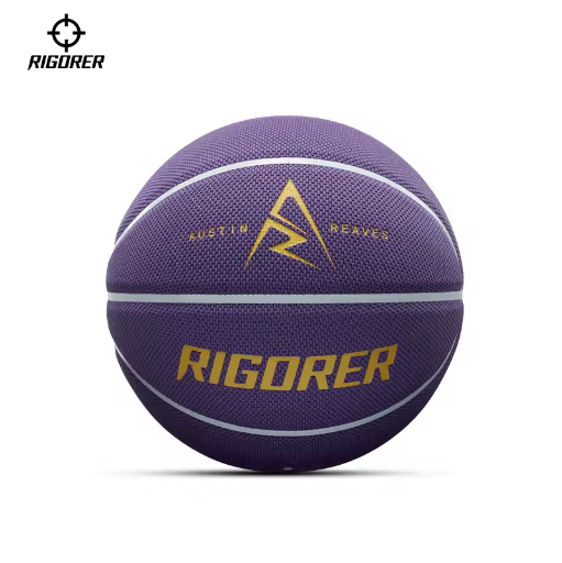 Thumbnail: Rigorer Austin Reaves Signature Basketball Size 7, Moisture Absorbent PU, Standa