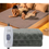 Thumbnail: 220V Electric Heated Blanket Soft Fleece Single Bed Warmer with Safety Control