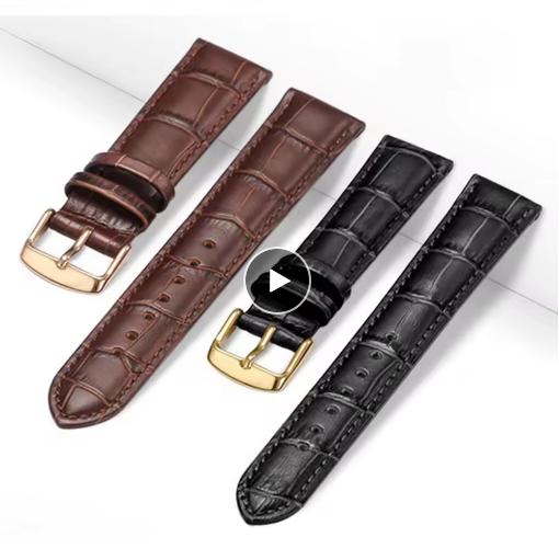 Universal Leather Watch Strap for Men Women 12mm 14mm 16mm 18mm 20mm 22mm Band