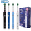 Thumbnail: Oral B PR04000 Electric Toothbrush with Pressure Sensor, 3D Whitening, 4 Modes,