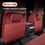 Thumbnail: Leather Car Seat Back Cushion Protector for Peugeot 206 207 208 301 308 408 5008