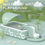 Thumbnail: 260cm Large Inflatable Swimming Pool with Slide and Canopy for Kids and Family