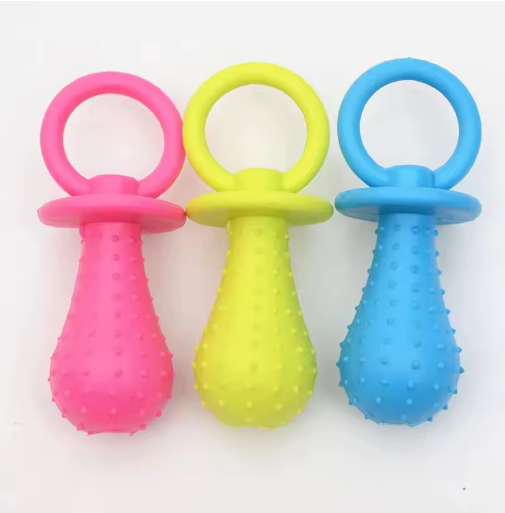 Thumbnail: 3PCS Indestructible Puppy Chew Toys Teeth Cleaning Training Toys for Dogs