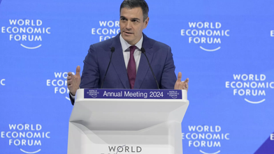 Spain's PM Sánchez calls for inclusive and sustainable EU in Davos