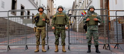 Ecuador 'in state of war' against cartels, says president