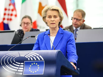 Ursula von der Leyen defends trip to Israel and says civilians must be protected from 'fury of war'