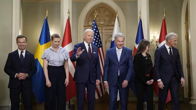 NATO alliance 'more united than ever,' says Biden, as he celebrates newest member Finland