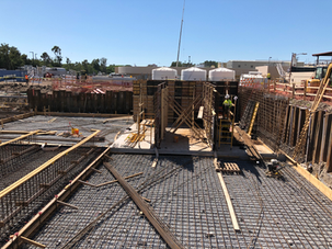 Constructing crucial electrical facilities, Eastcoast Concrete’s project in Indian Shores supports wastewater treatment efficiency.