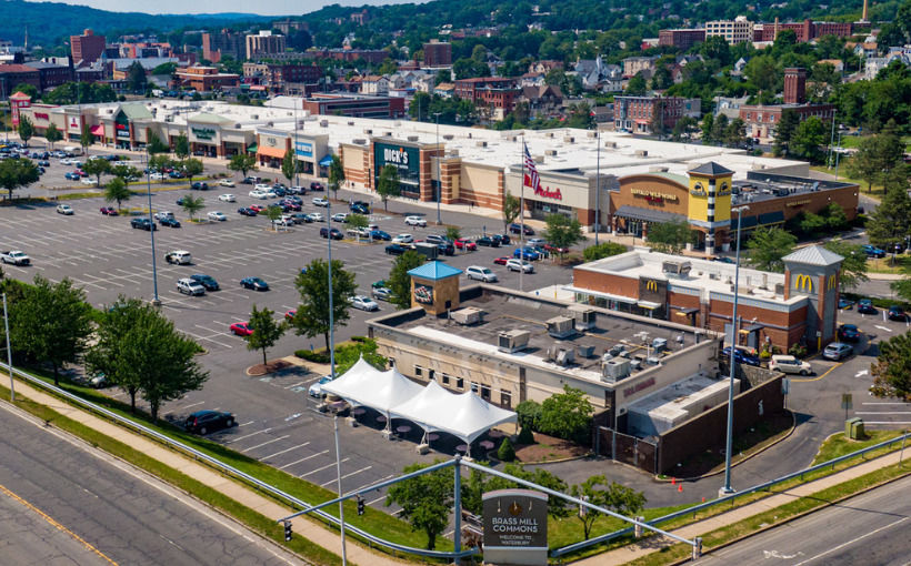 Mall Building Parking lot