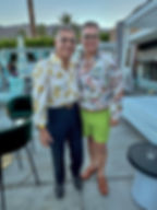 PSSC Board Member Hugo Loyola with our Dear Friend and Supporter Eric Espitia.