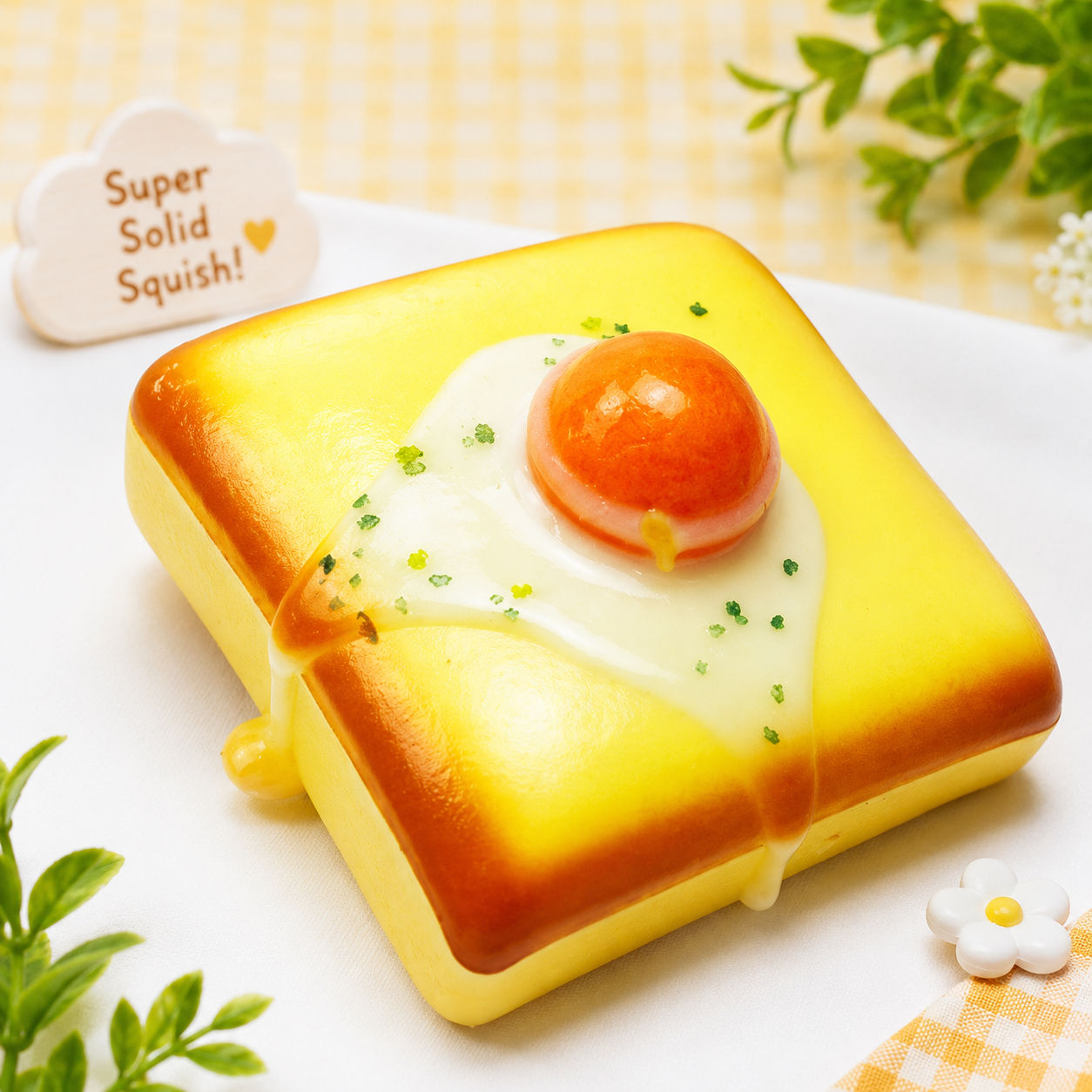 Sunny Side Toast Squishy