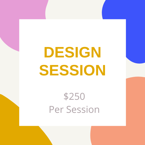 1 Hour Zoom Design Session