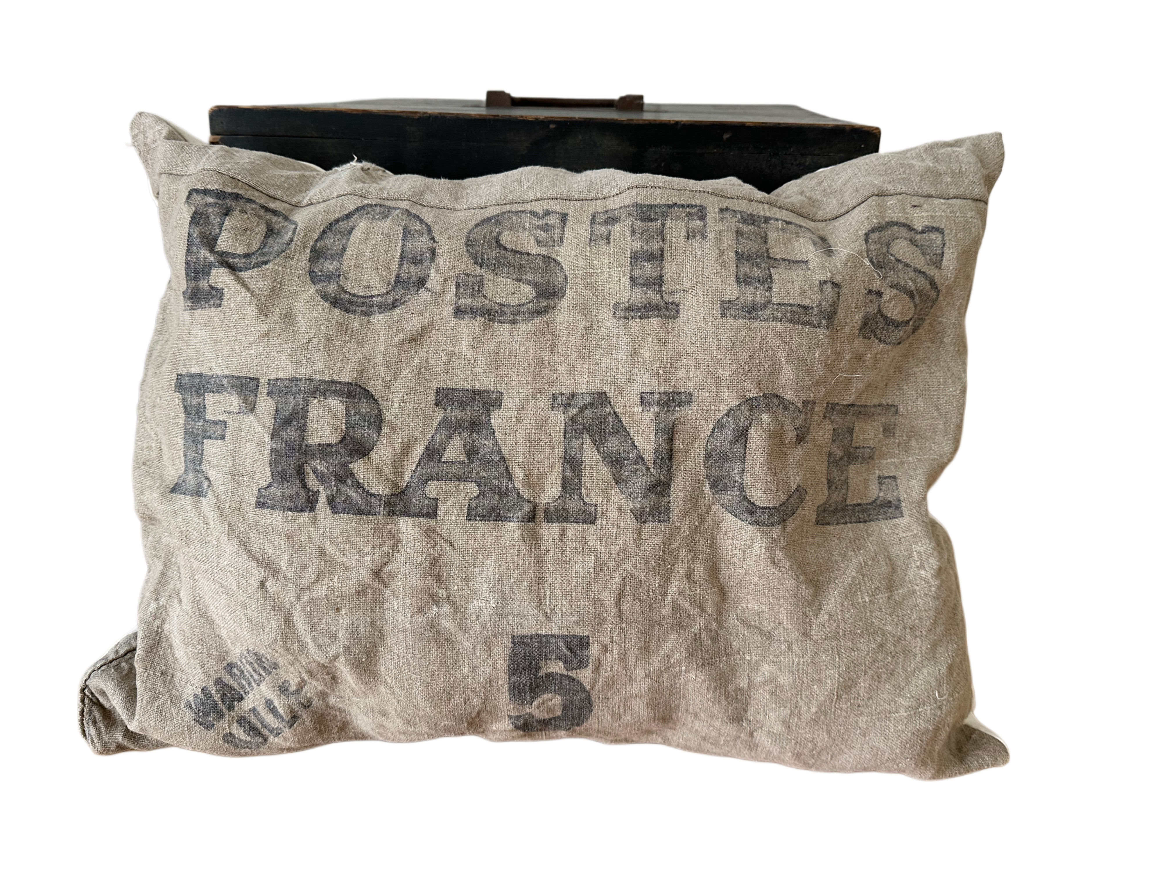 Antique French Post Pillow