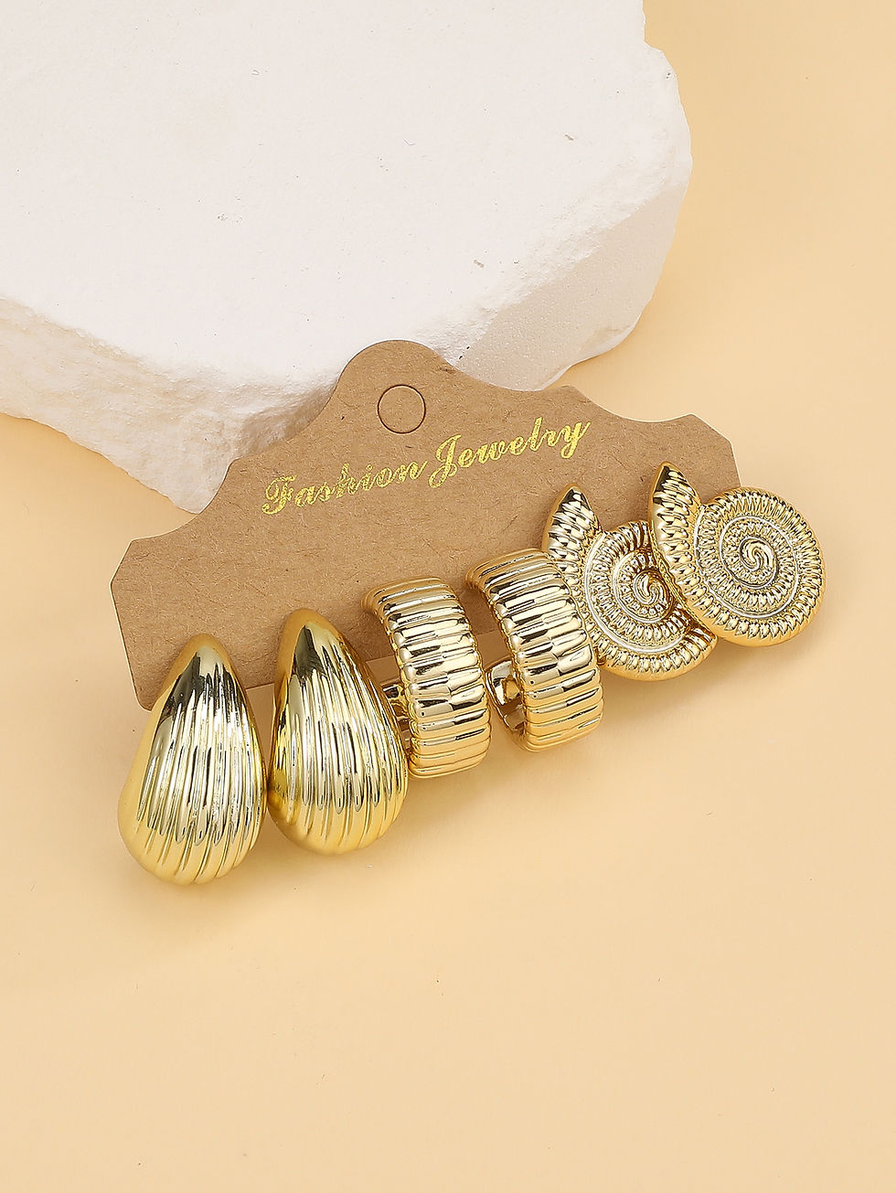 Thumbnail: GOLDEN COAST EARRING SET