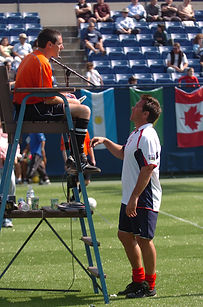 Paul C and Line Judge