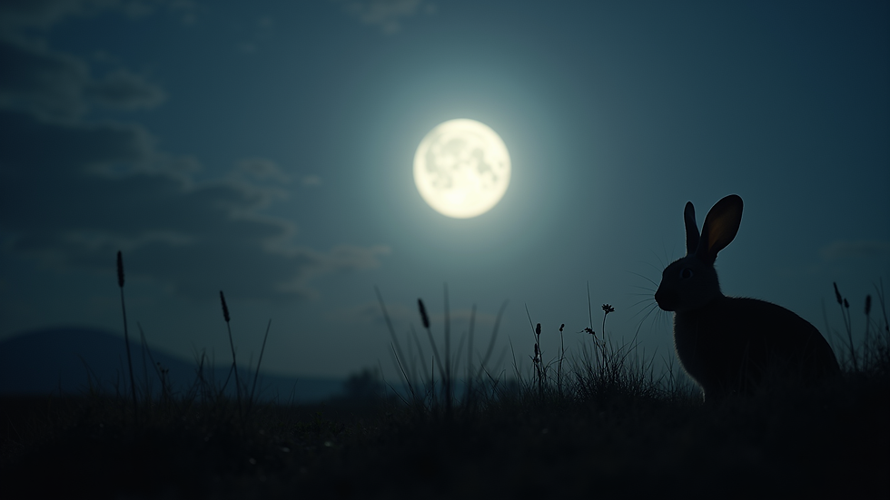 Journey Through Dark Realms: Tales from the Moon Rabbit
