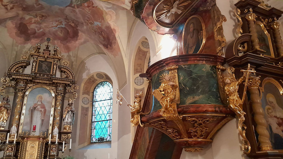 Altarraum Kirche St. Nikolai im Sölktal