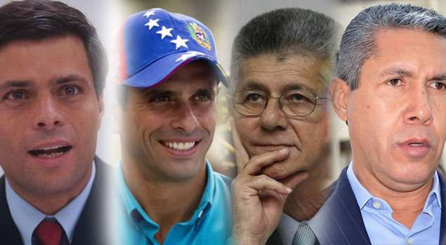 Lideres de la MUD