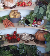 Weltevree groundfridge underground fridge storage system - INSIDE