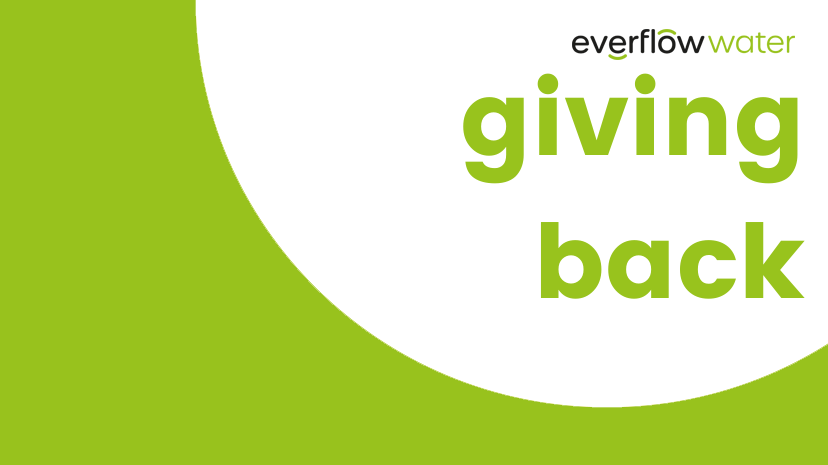 Giving Back - Everflow Water