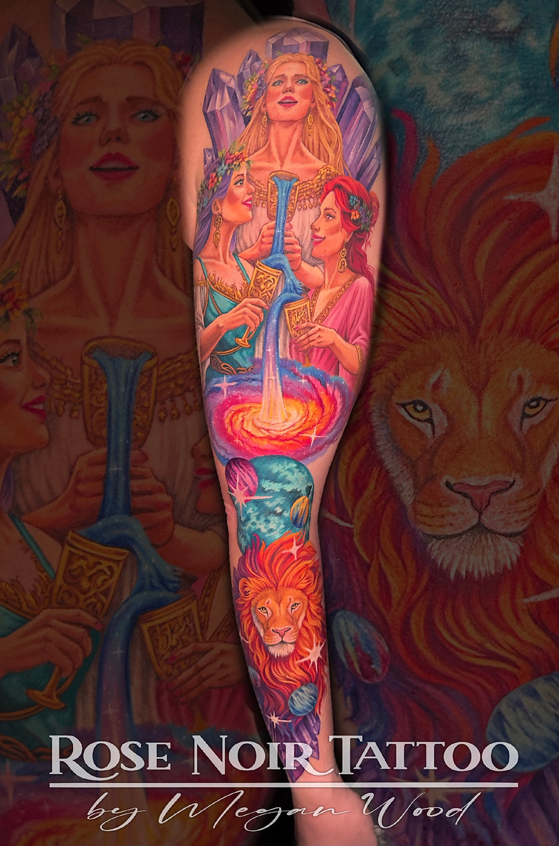 Customize color tattoo