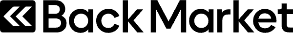 Back Market Logo – Unser Partner für Arbeitsgeräte, passend für den mobilen Pflegedienst.