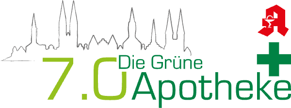 7.0 Die Grüne Apotheke Logo – Unser Partner für Medikamente in Lübeck.