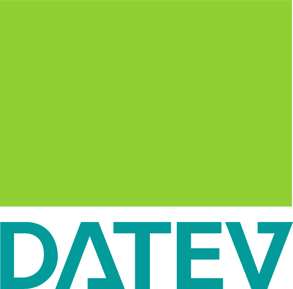 DATEV Logo – Unser Partner für eine digitale Buchhaltung im ambulanten Pflegedienst.