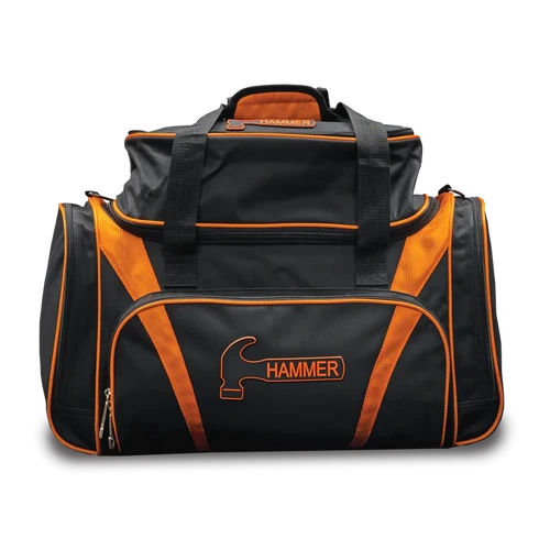 Hammer Premium Deluxe Double Tote - Black/Orange | MBS Pro Shop